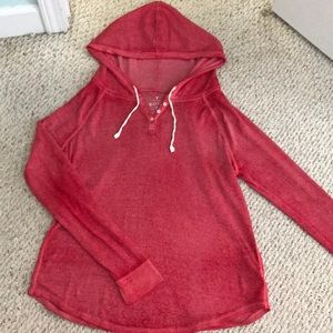 American Eagle Vintage Waffle T Hoodie